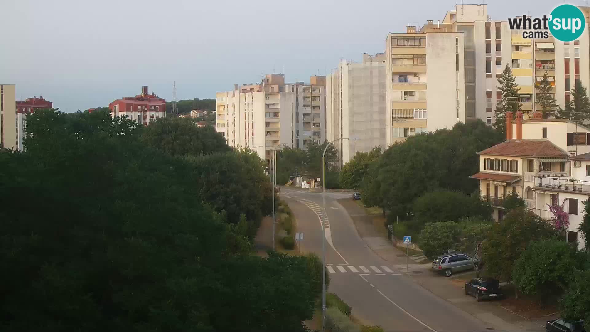 Pula web kamera – Koparska ulica – kamera uživo Istra