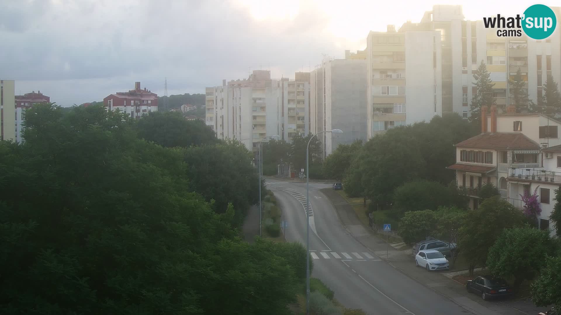 Pula spletna kamera – Koperska ulica – Istra v živo