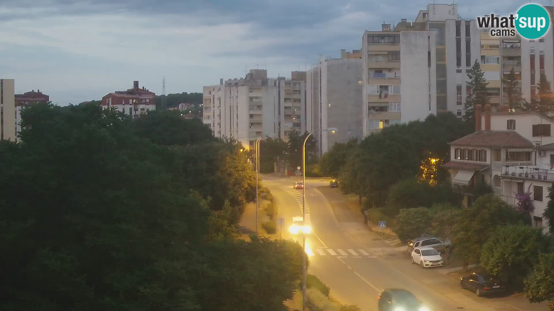 Webcam Pula – Rue Koper – Caméra en direct Istrie