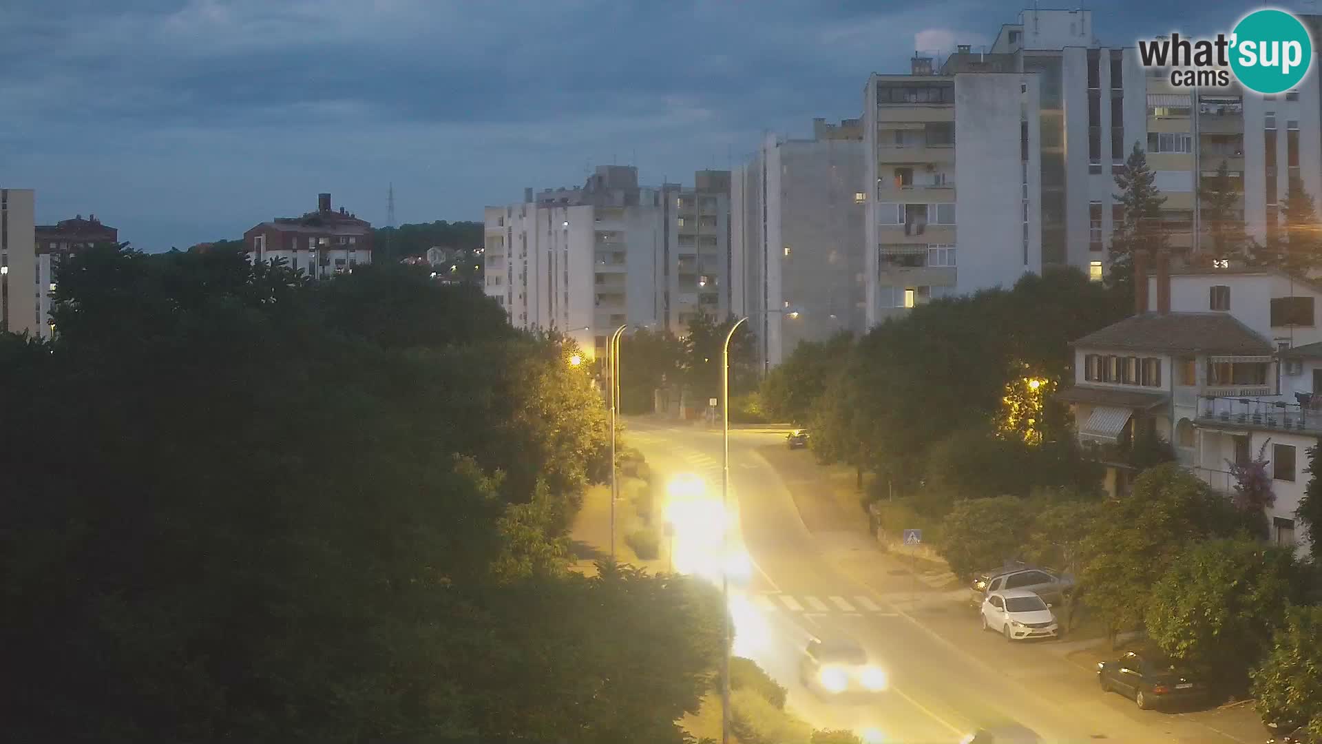 Cámara web Pula – Koper street – cámara en vivo Istria
