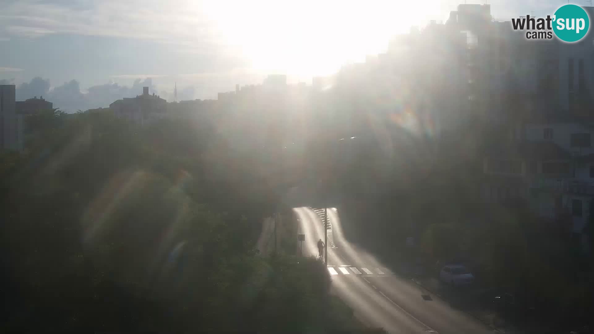 Pula spletna kamera – Koperska ulica – Istra v živo