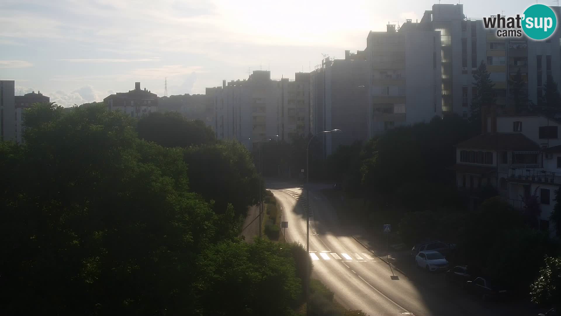 Cámara web Pula – Koper street – cámara en vivo Istria