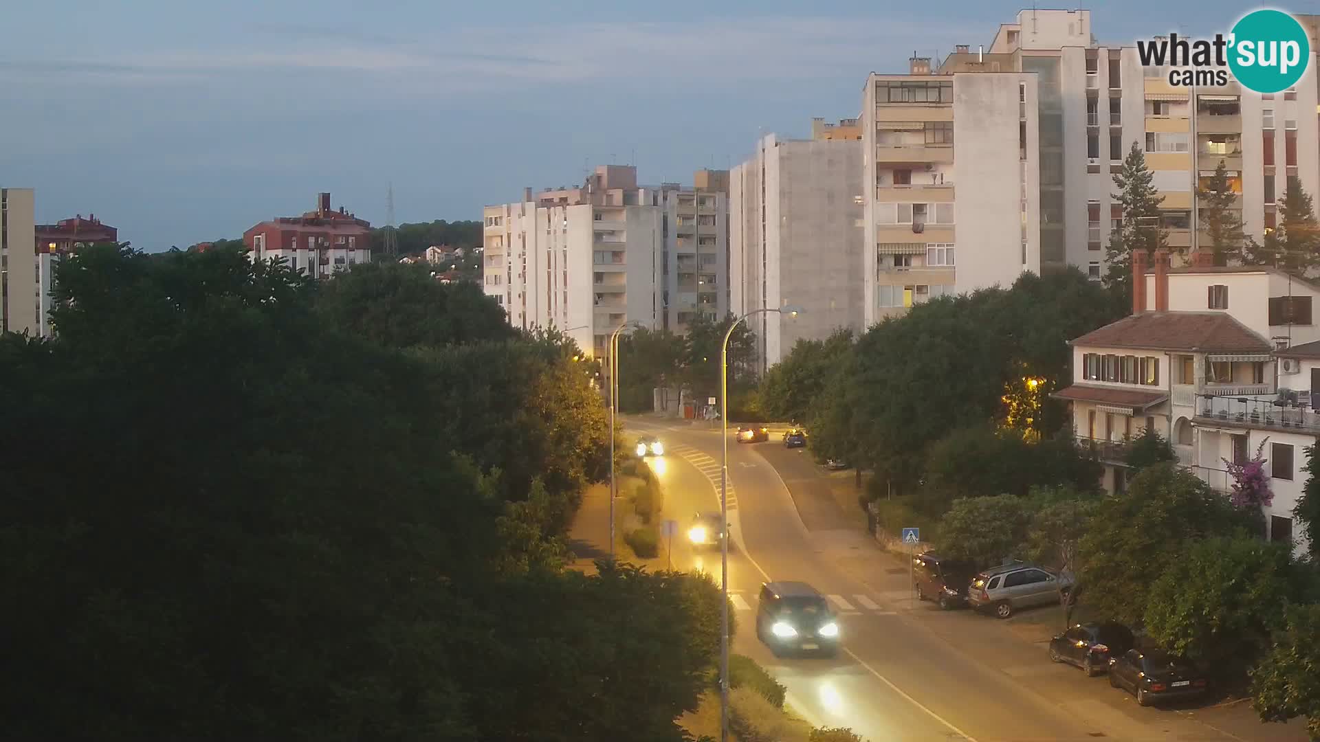 Cámara web Pula – Koper street – cámara en vivo Istria