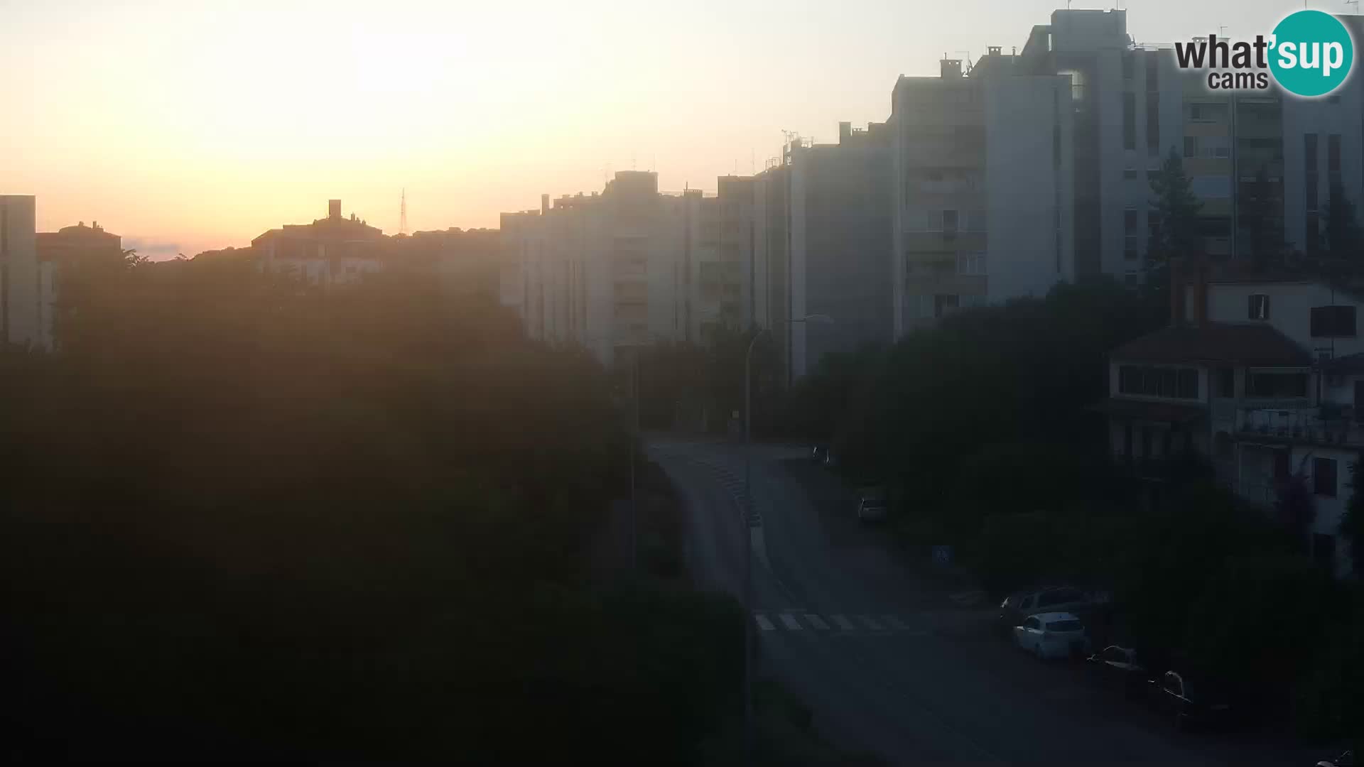 Pula spletna kamera – Koperska ulica – Istra v živo