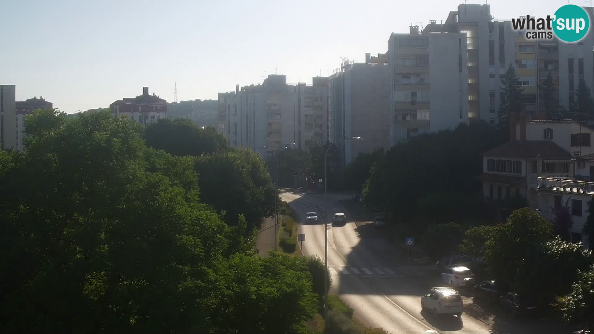 Cámara web Pula – Koper street – cámara en vivo Istria