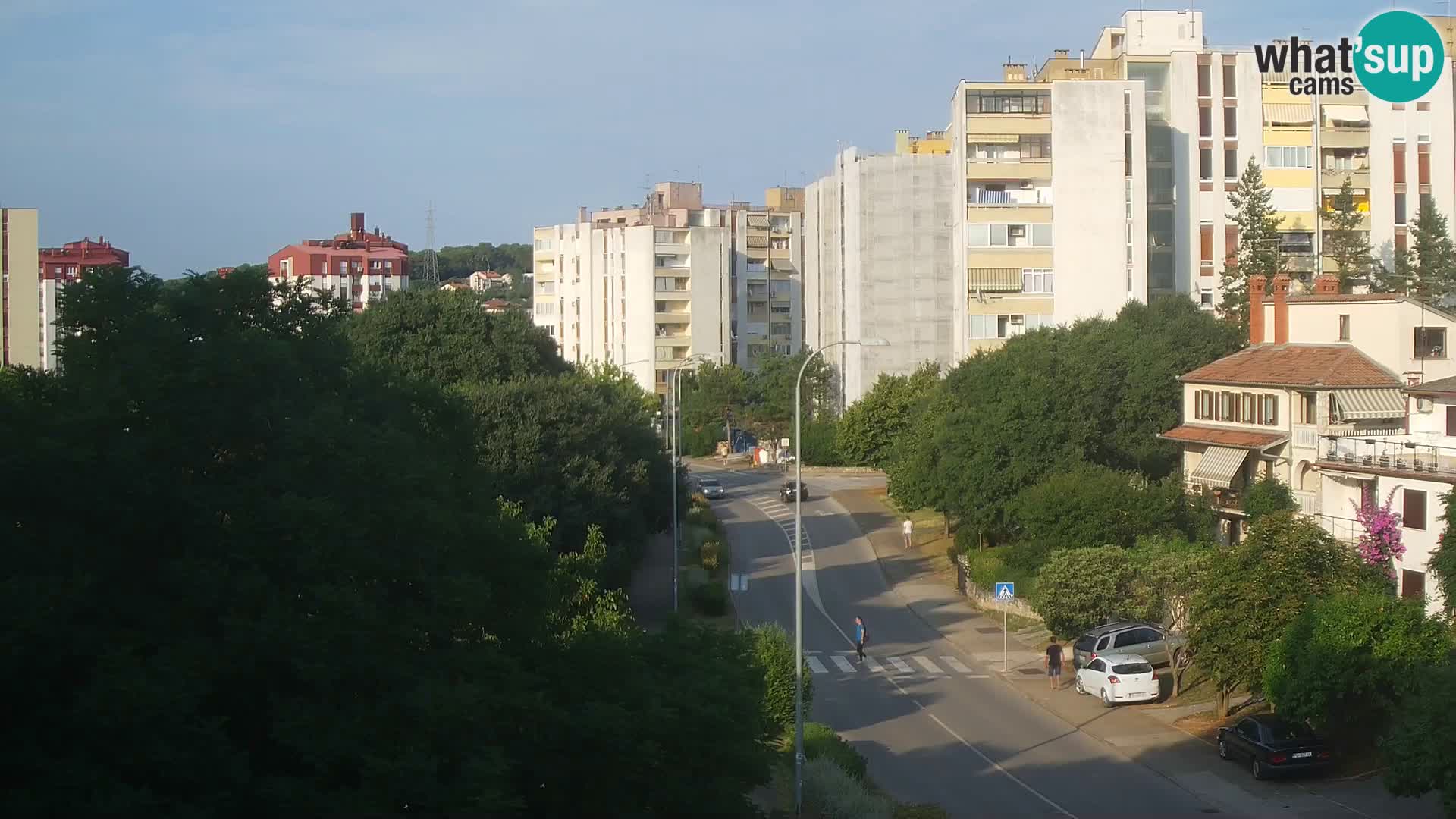 Pula spletna kamera – Koperska ulica – Istra v živo