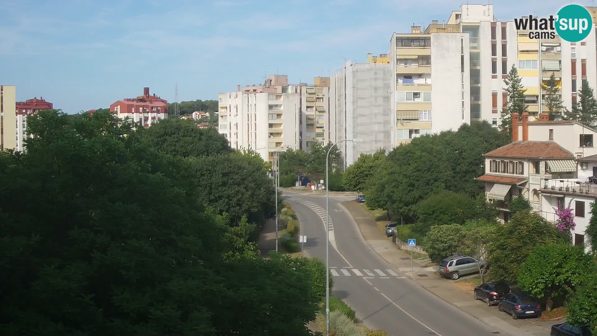Webcam Pula – Rue Koper – Caméra en direct Istrie