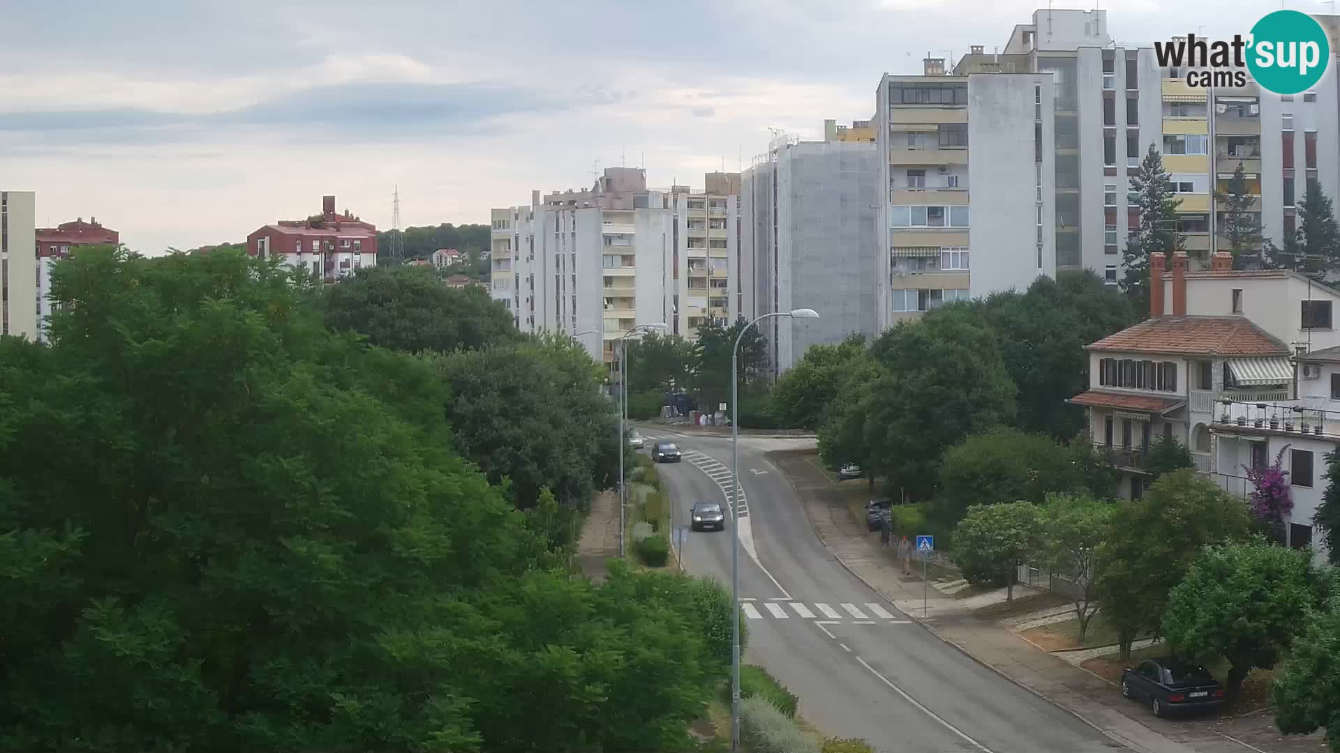 Pula spletna kamera – Koperska ulica – Istra v živo