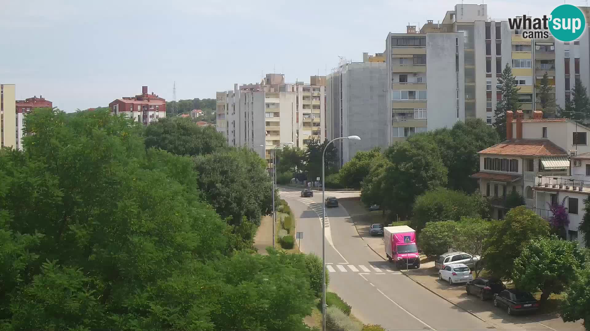 Cámara web Pula – Koper street – cámara en vivo Istria