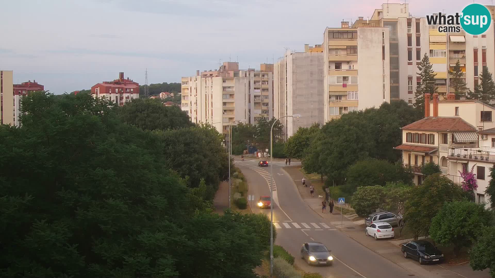 Cámara web Pula – Koper street – cámara en vivo Istria