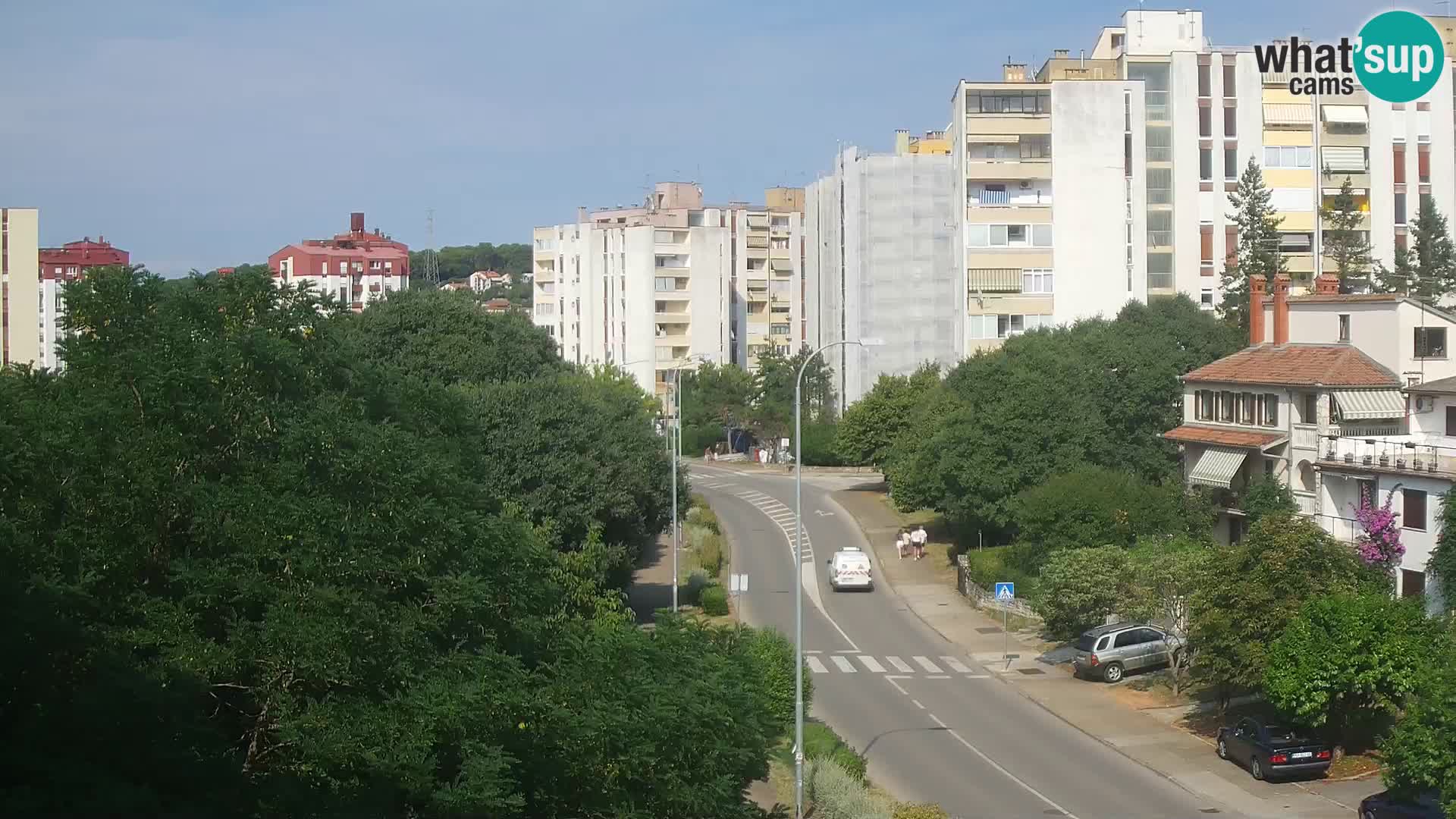 Webcam Pula – Rue Koper – Caméra en direct Istrie
