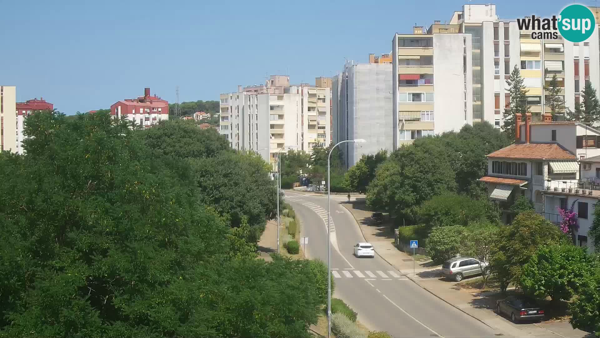 Webcam Pula – Rue Koper – Caméra en direct Istrie