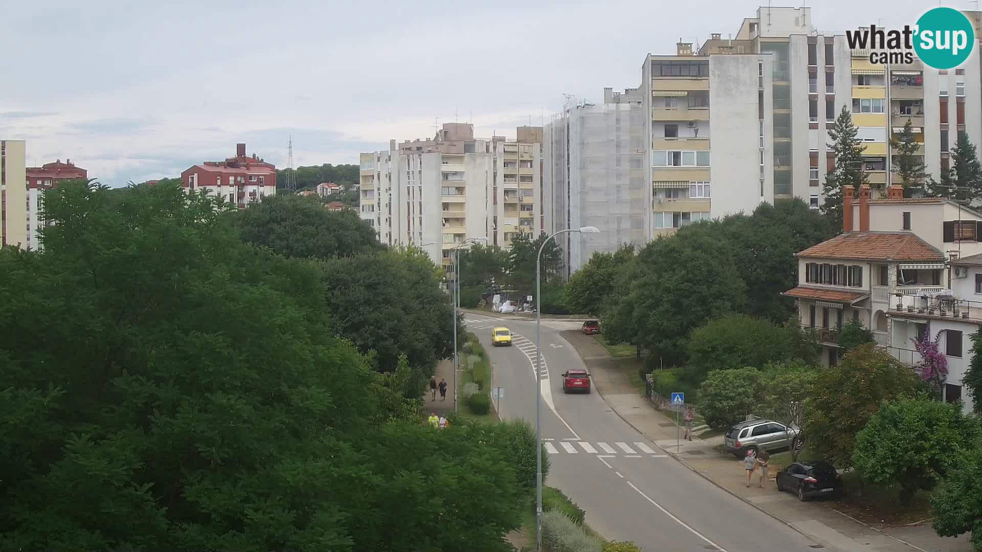 Webcam Pula – Rue Koper – Caméra en direct Istrie
