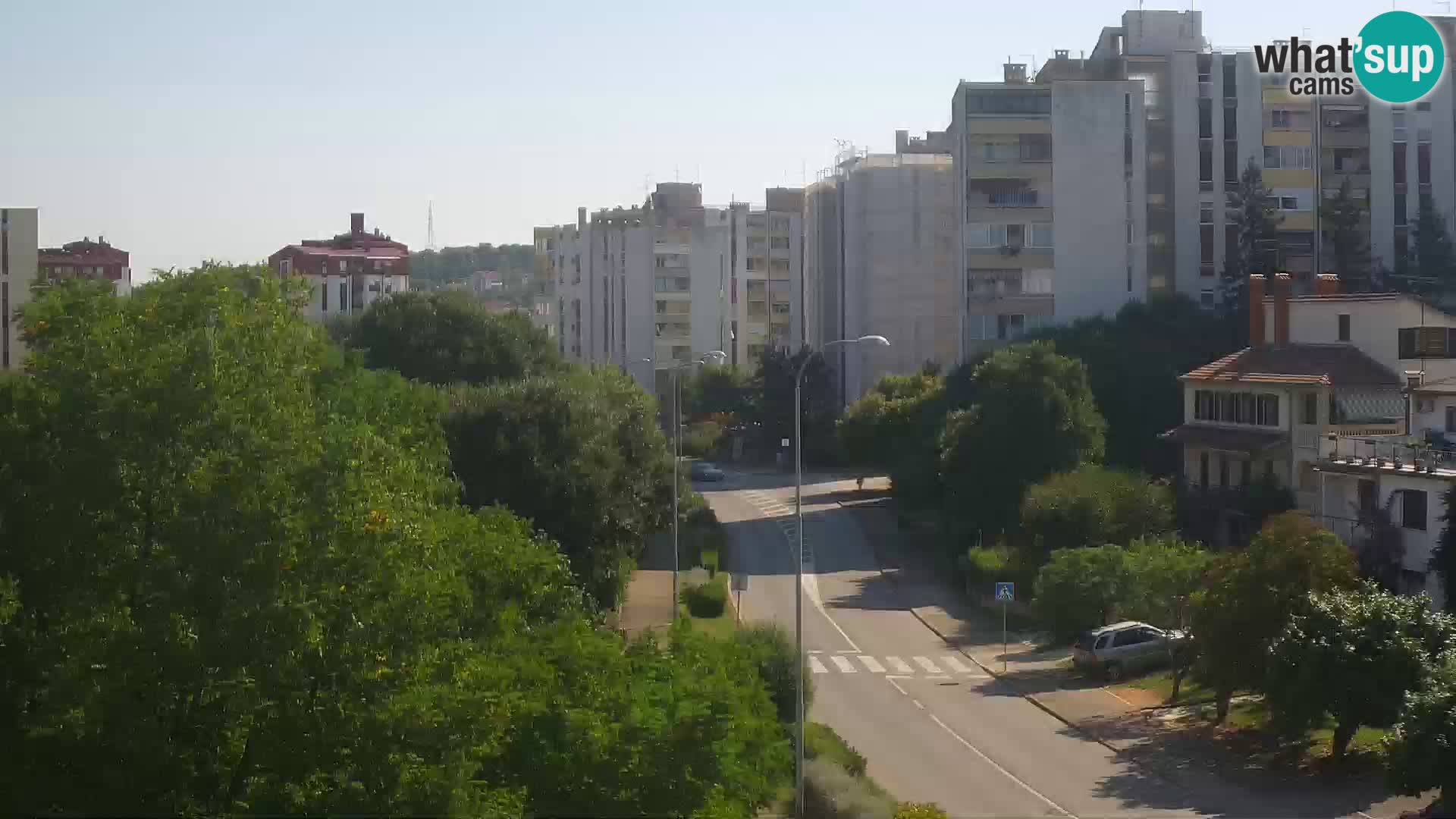 Cámara web Pula – Koper street – cámara en vivo Istria