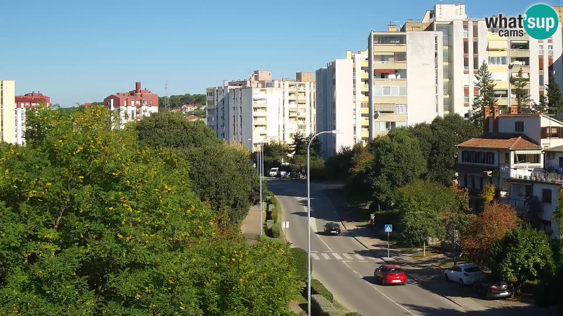 Cámara web Pula – Koper street – cámara en vivo Istria