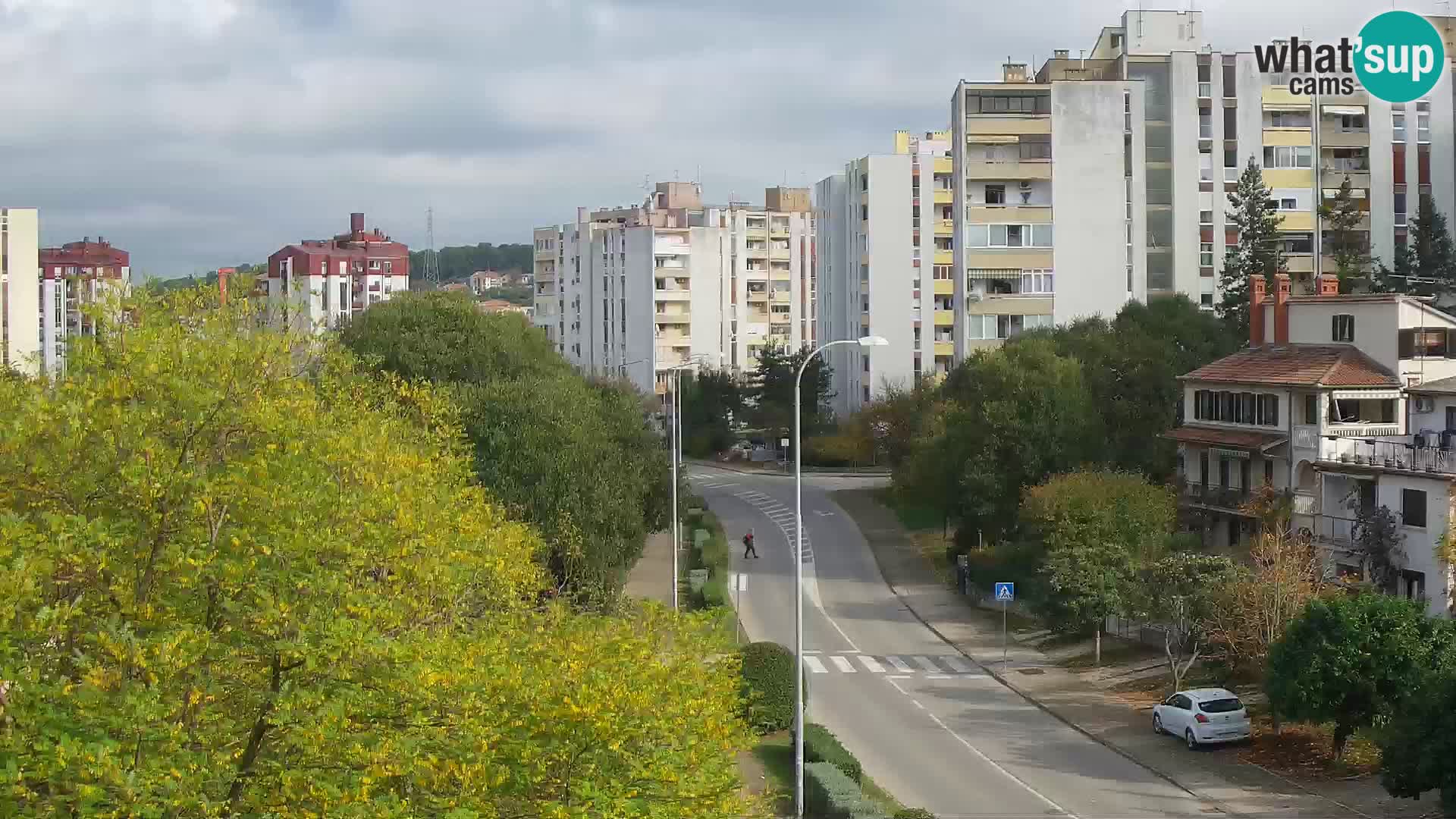 Pula web kamera – Koparska ulica – kamera uživo Istra