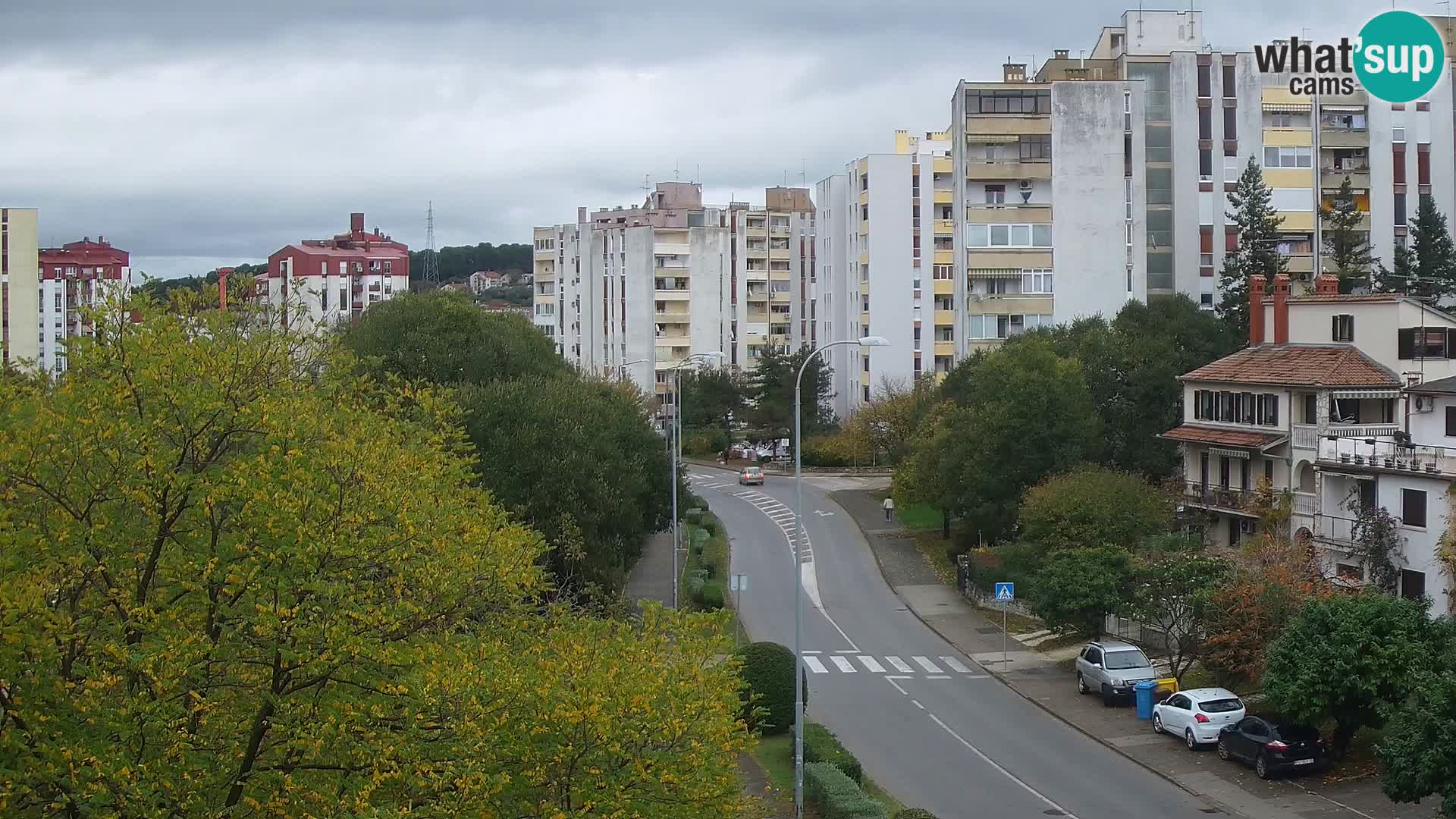 Pula web kamera – Koparska ulica – kamera uživo Istra