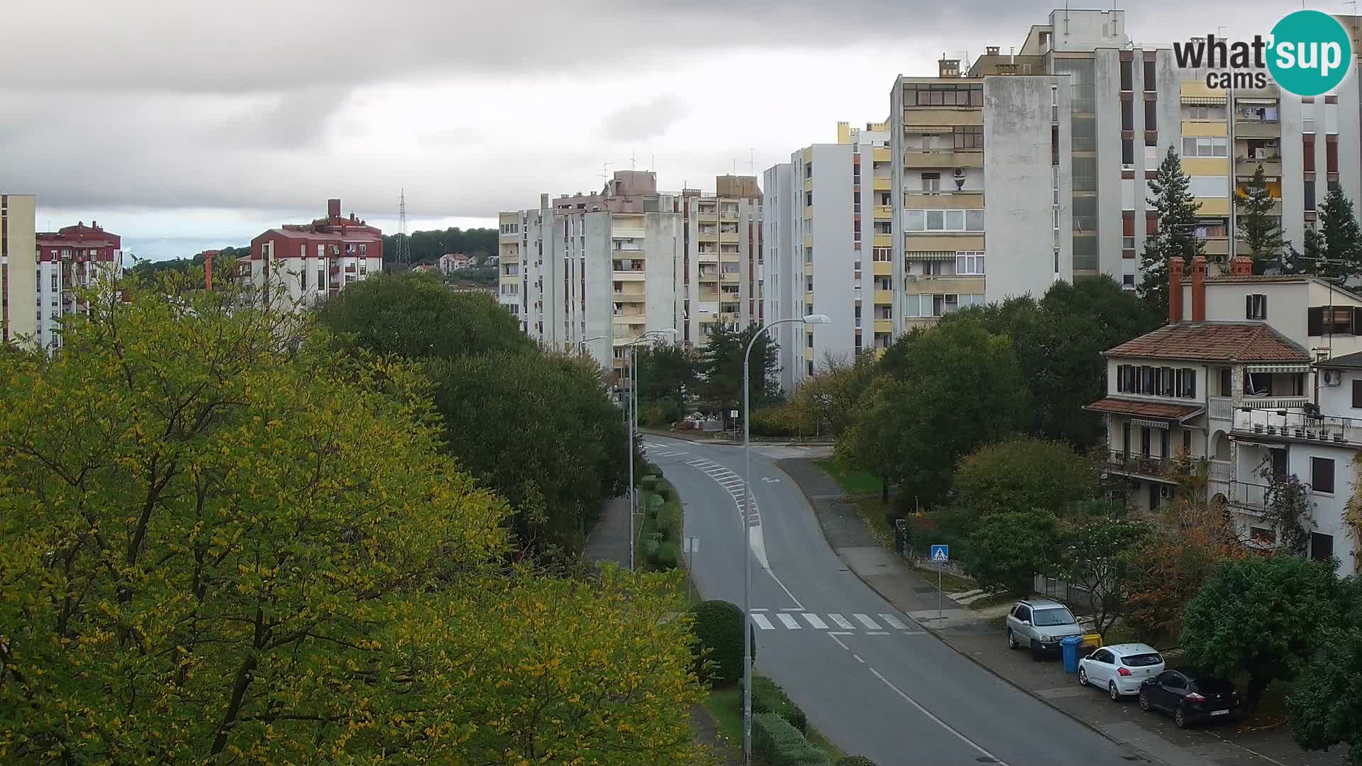 Pula web kamera – Koparska ulica – kamera uživo Istra