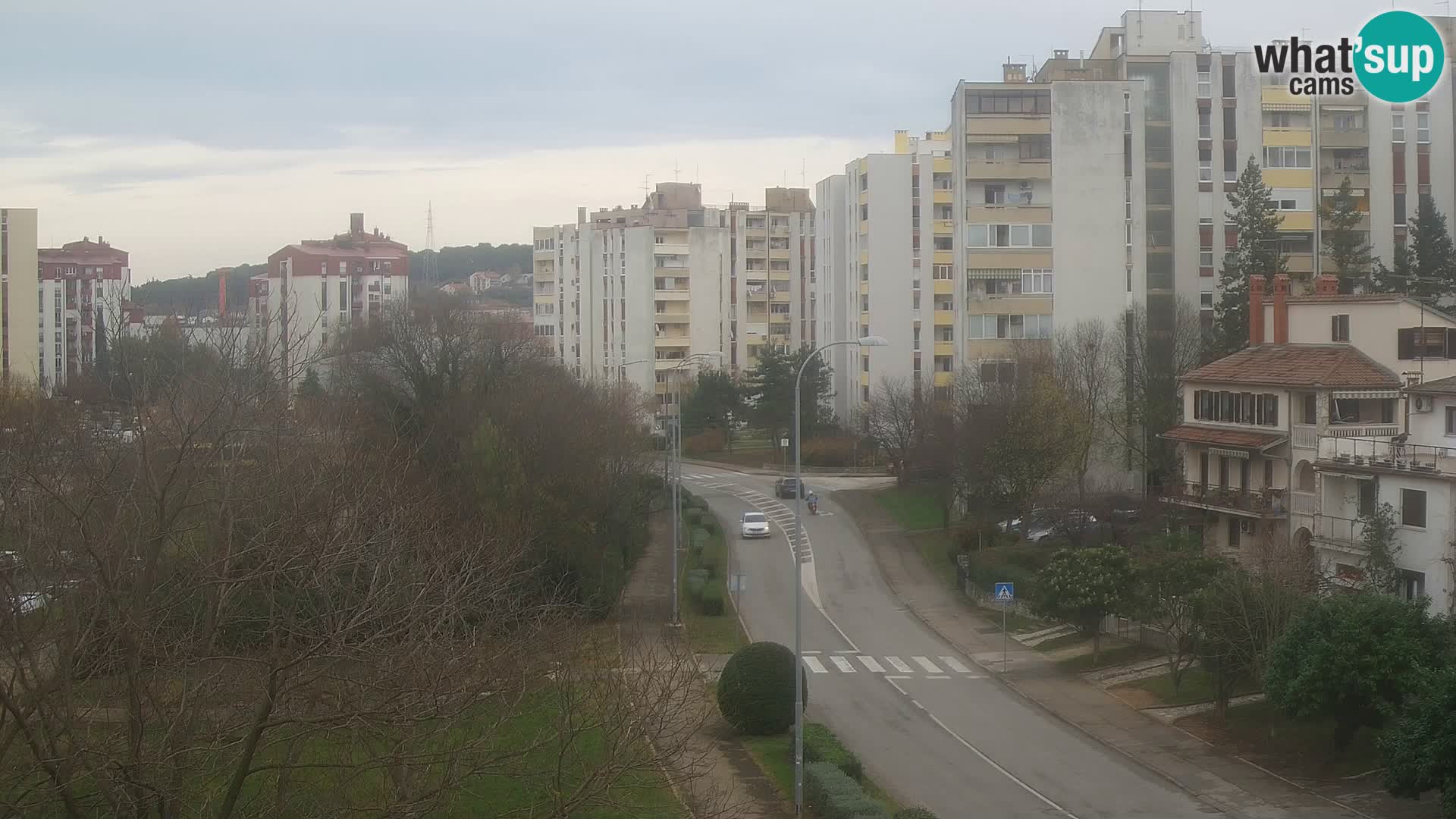 Cámara web Pula – Koper street – cámara en vivo Istria