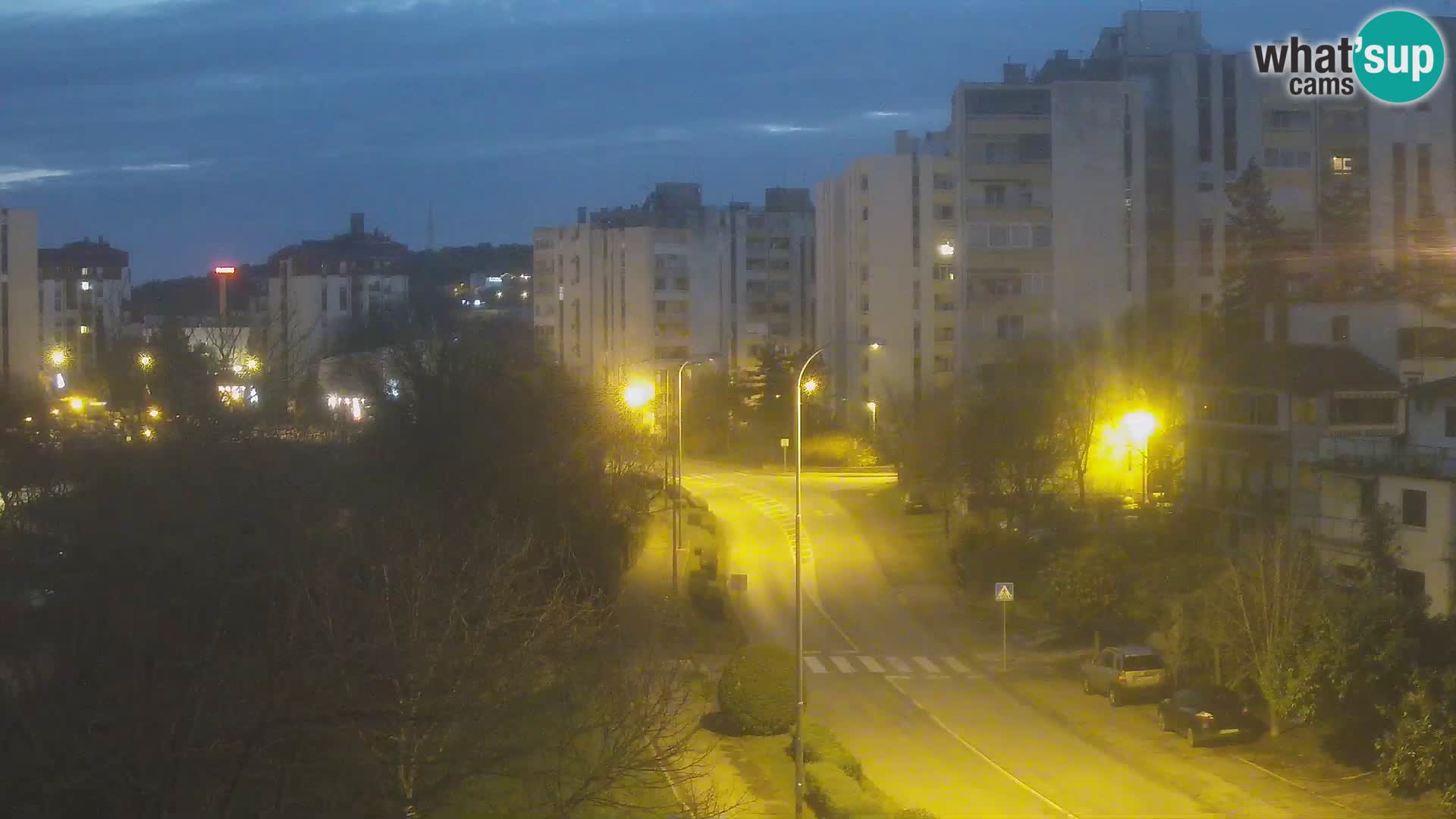 Pula web kamera – Koparska ulica – kamera uživo Istra