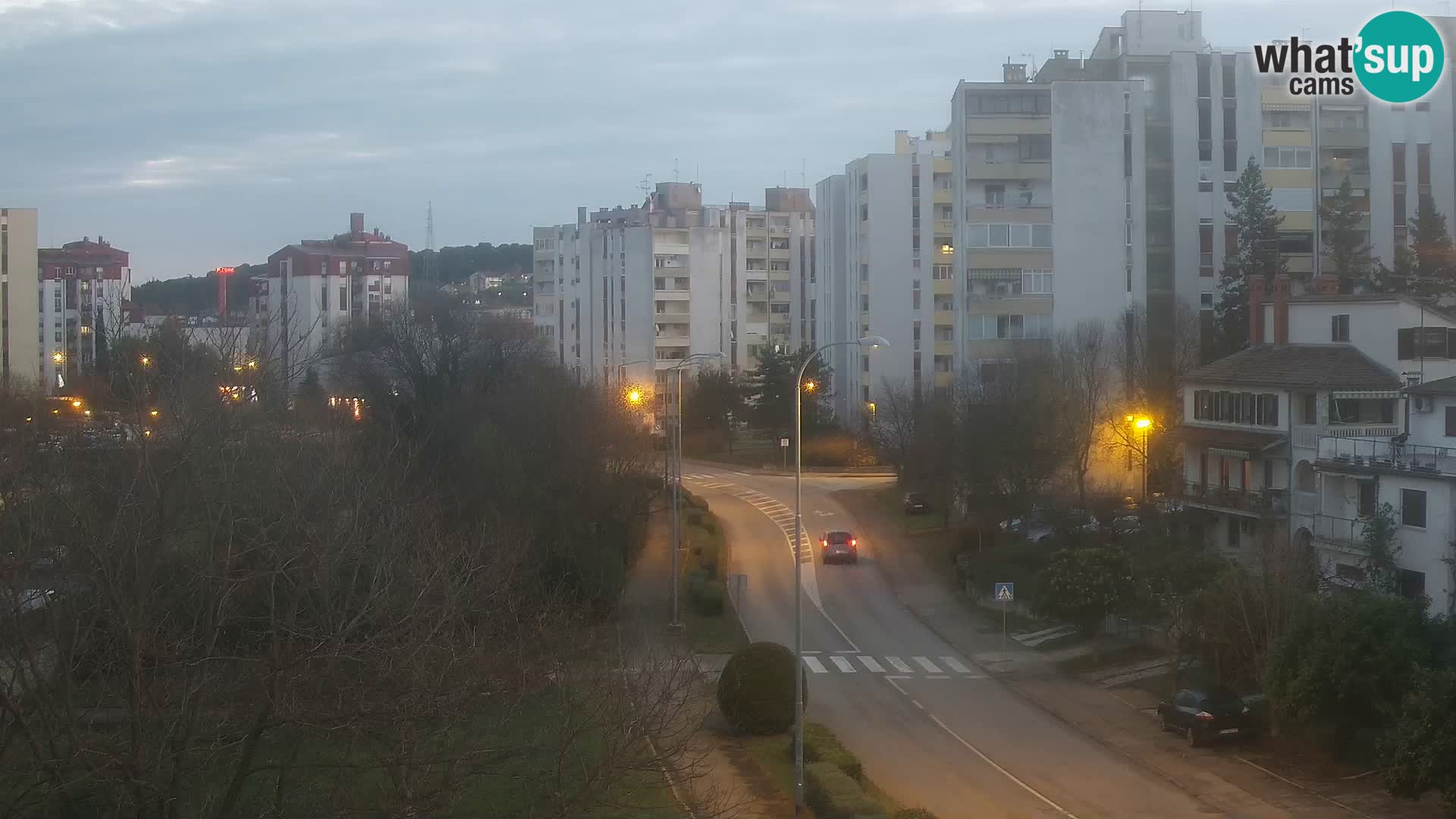 Webcam Pula – Rue Koper – Caméra en direct Istrie