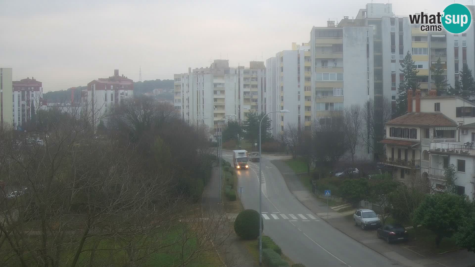 Pula spletna kamera – Koperska ulica – Istra v živo