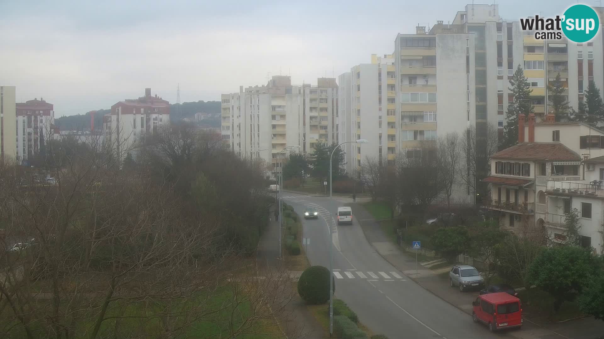 Pula web kamera – Koparska ulica – kamera uživo Istra