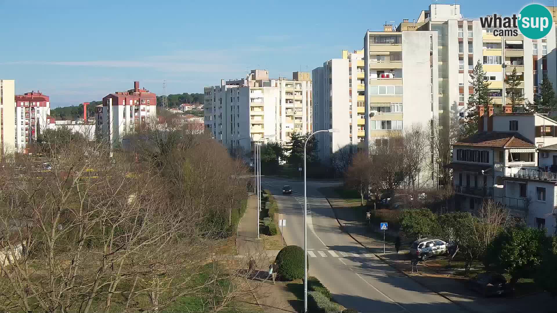 Cámara web Pula – Koper street – cámara en vivo Istria