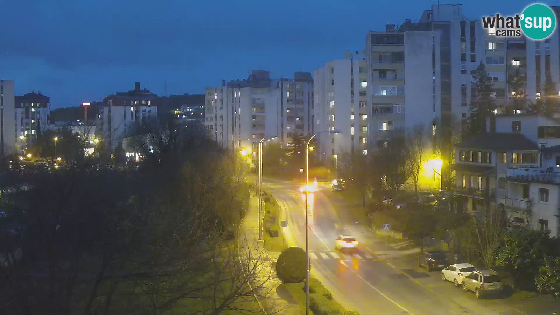 Pula web kamera – Koparska ulica – kamera uživo Istra