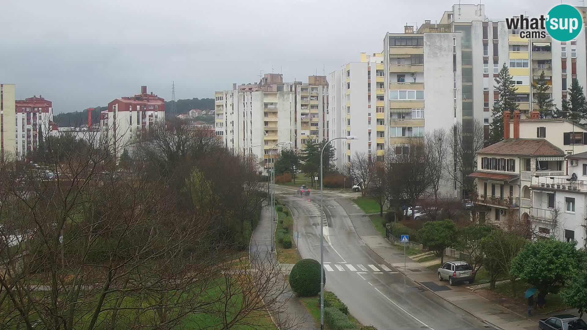 Pula web kamera – Koparska ulica – kamera uživo Istra