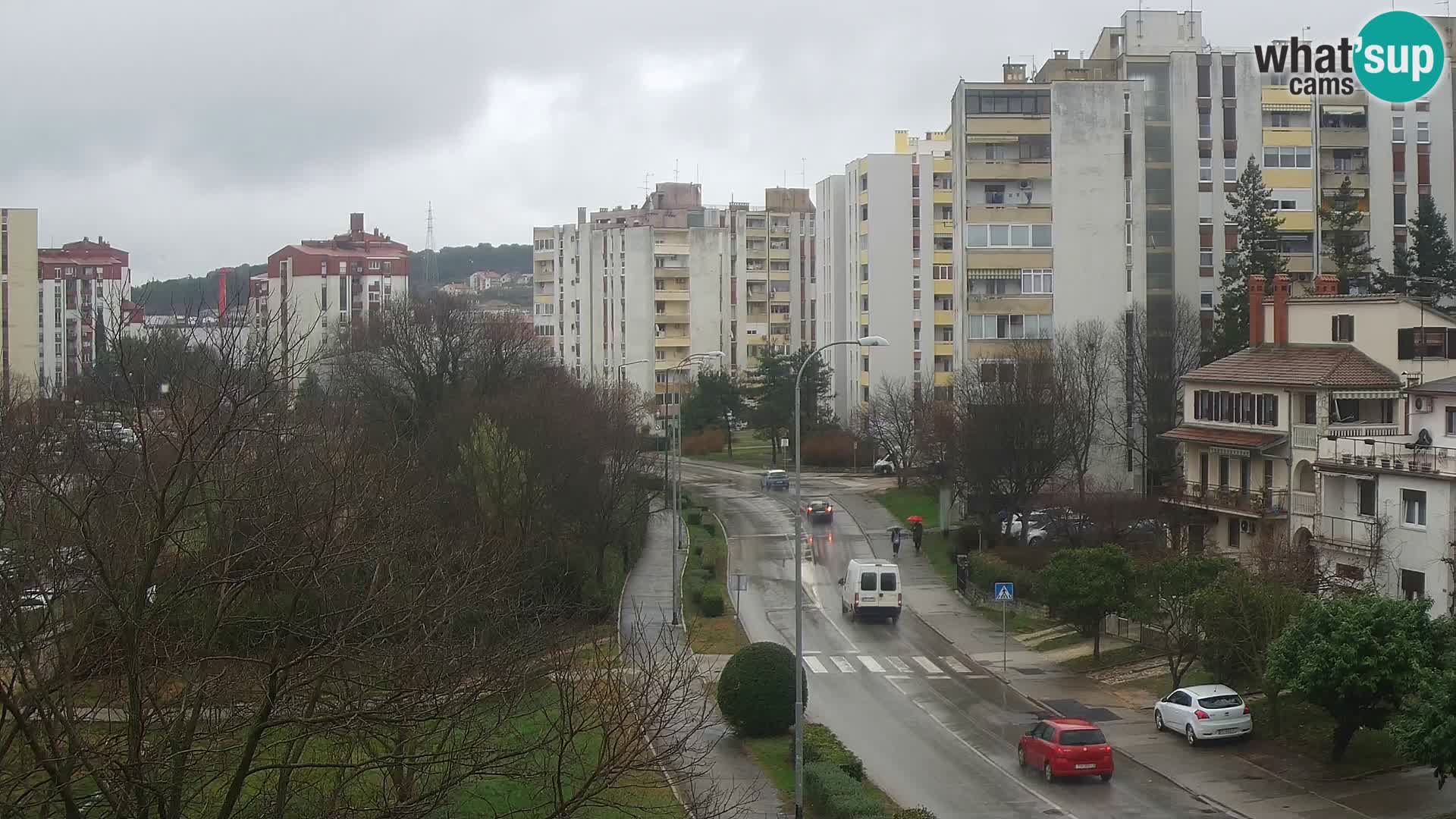 Pula spletna kamera – Koperska ulica – Istra v živo