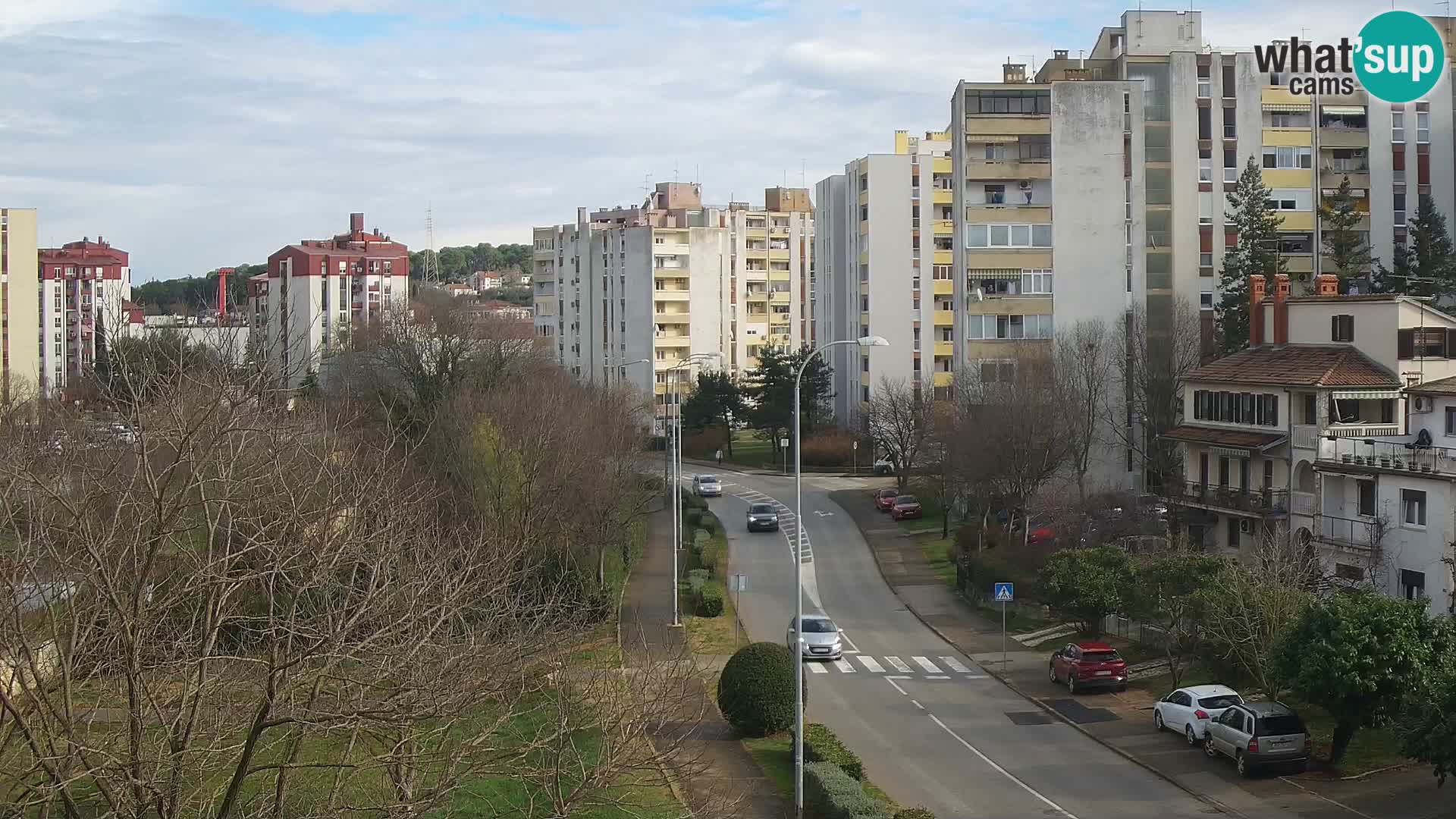 Webcam Pula – Rue Koper – Caméra en direct Istrie