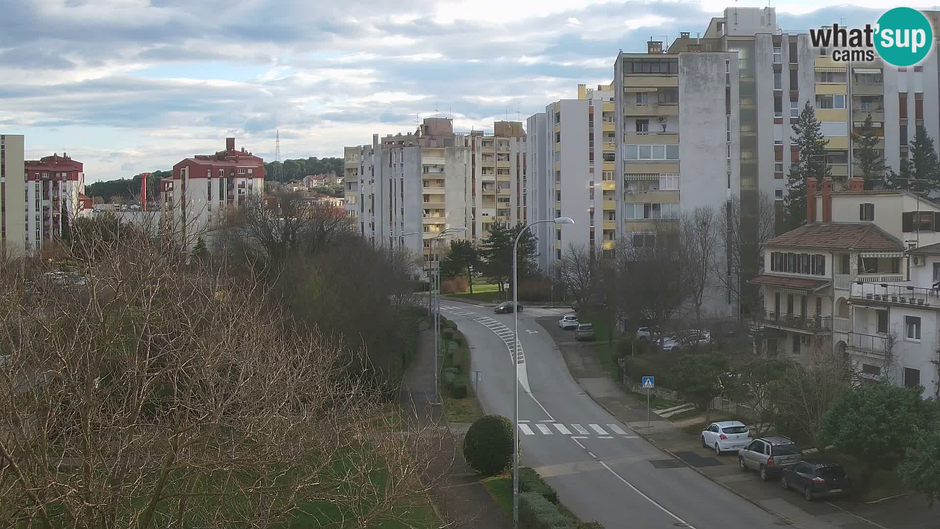 Webcam Pula – Rue Koper – Caméra en direct Istrie