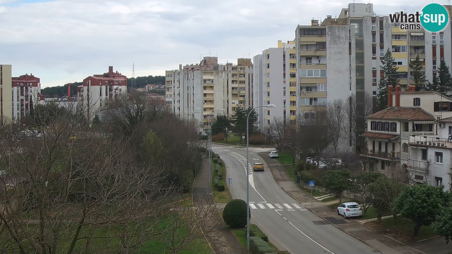 Pula spletna kamera – Koperska ulica – Istra v živo