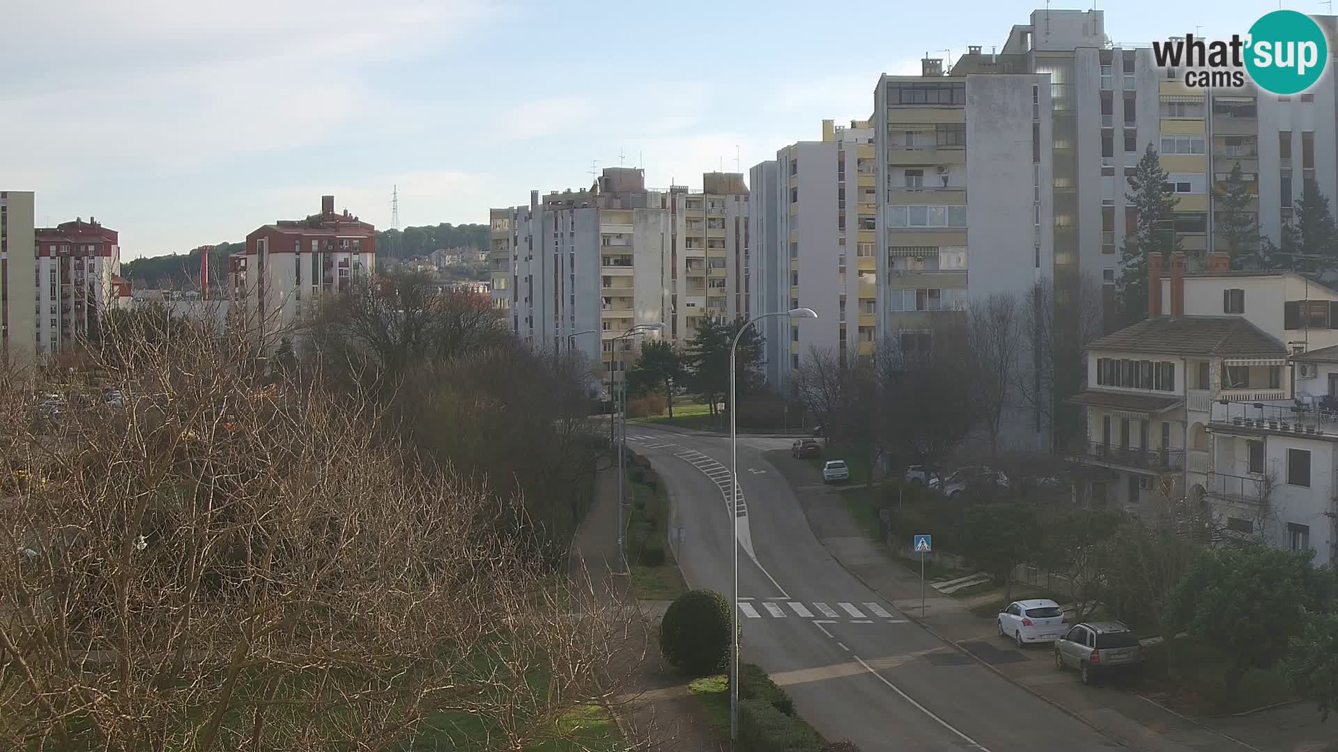 Pula spletna kamera – Koperska ulica – Istra v živo