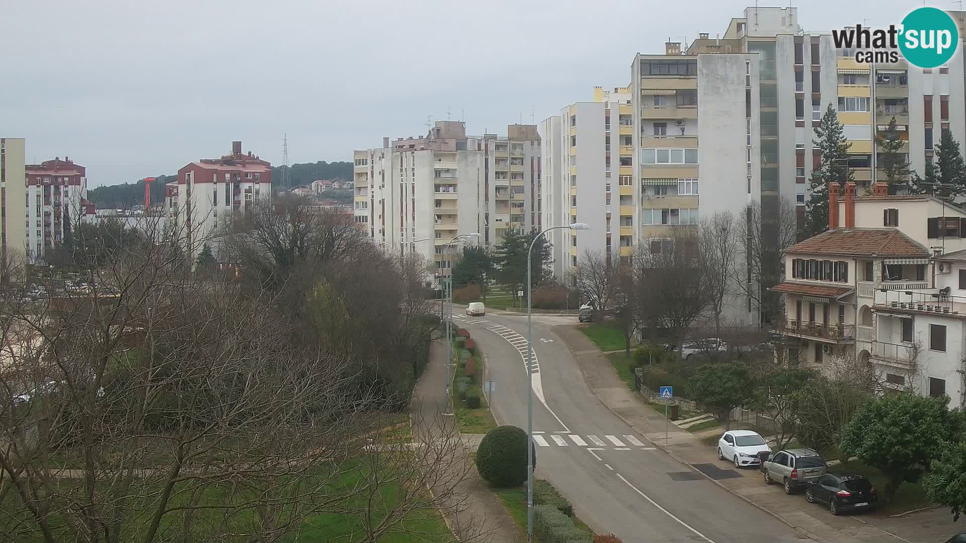 Pula spletna kamera – Koperska ulica – Istra v živo