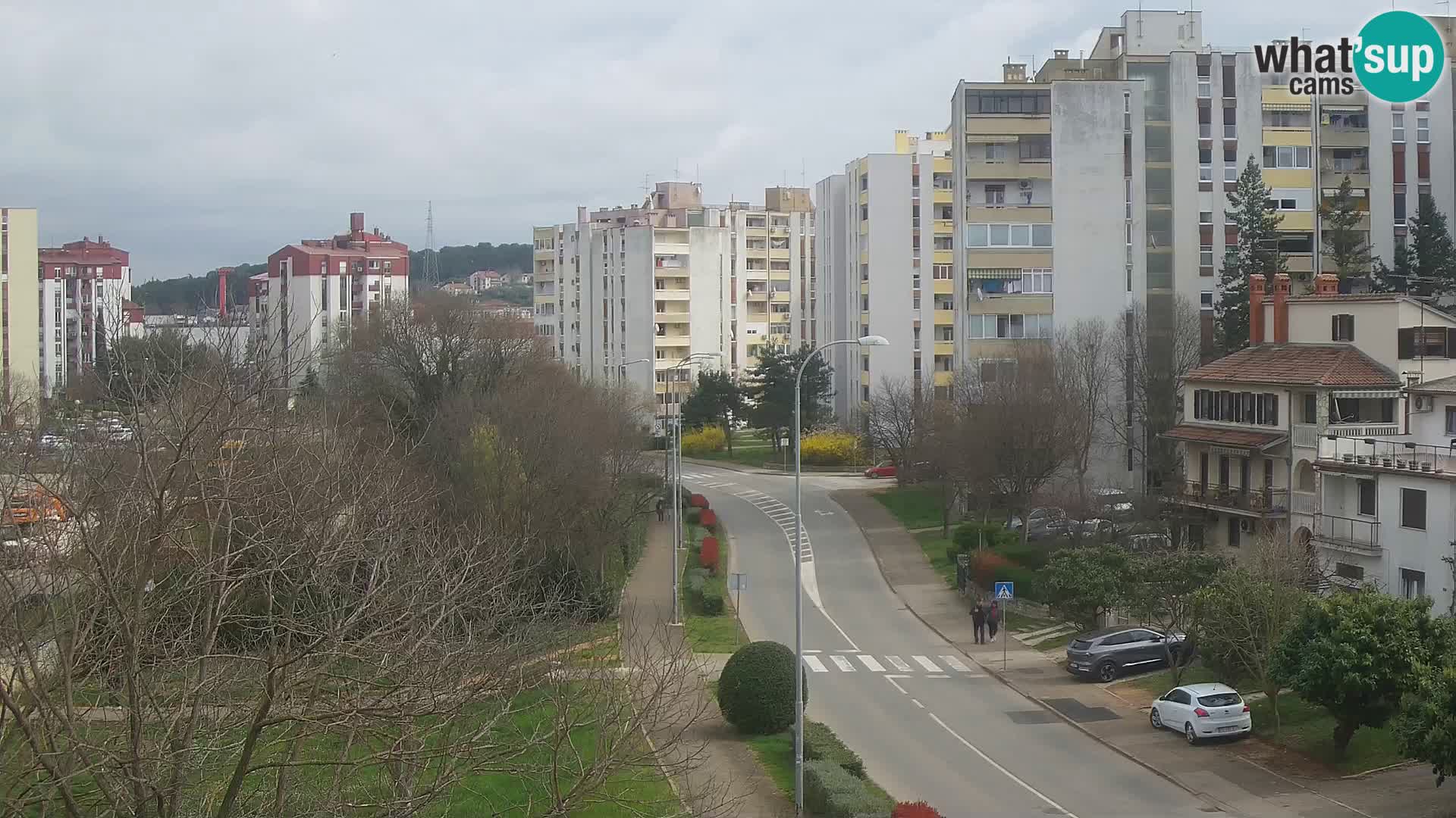 Pula spletna kamera – Koperska ulica – Istra v živo