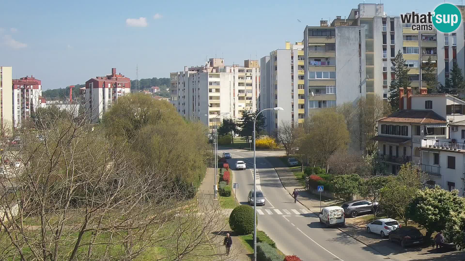 Pula web kamera – Koparska ulica – kamera uživo Istra