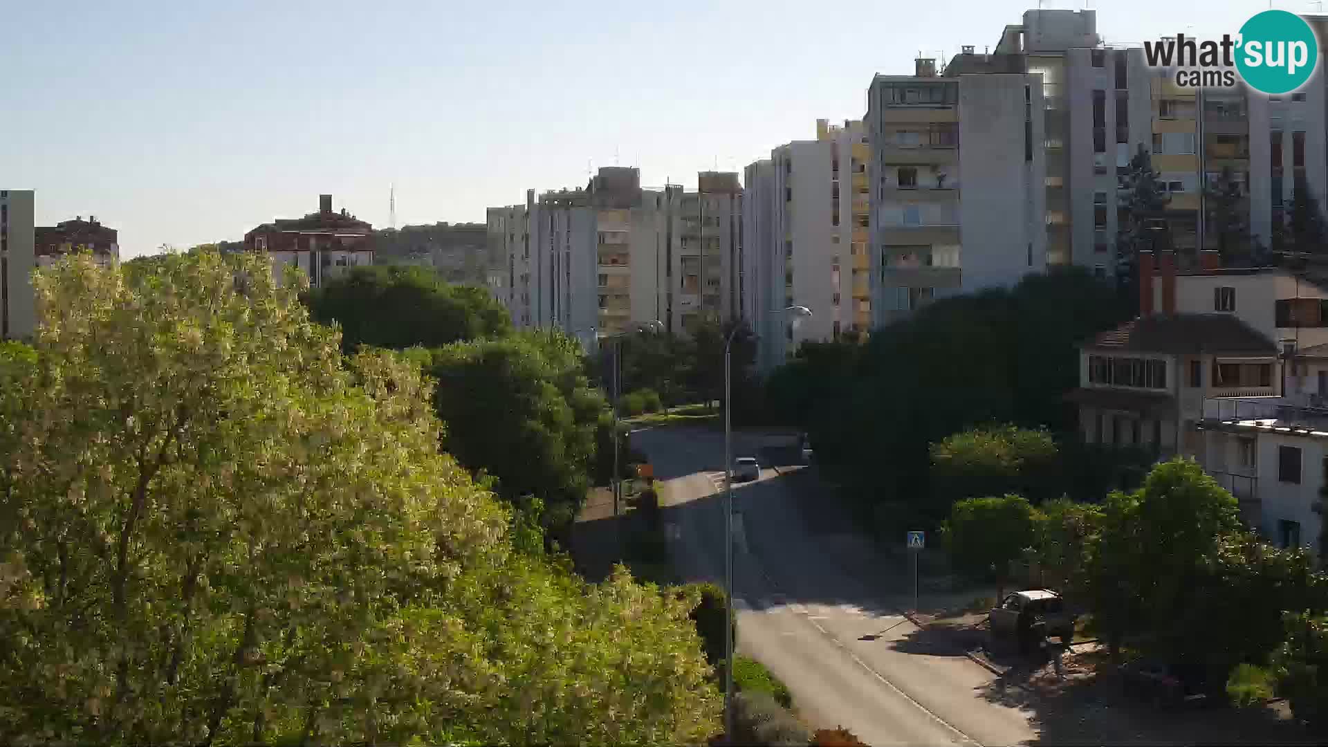 Cámara web Pula – Koper street – cámara en vivo Istria