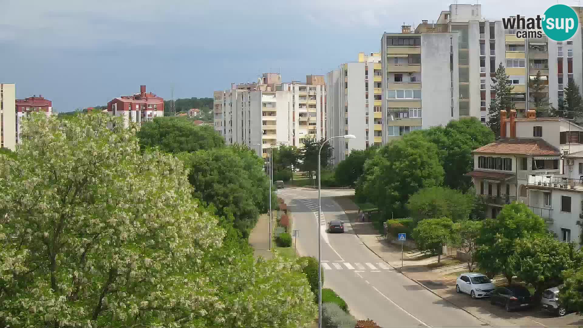 Cámara web Pula – Koper street – cámara en vivo Istria