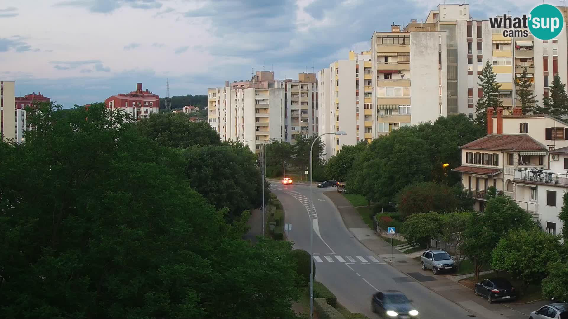 Pula web kamera – Koparska ulica – kamera uživo Istra