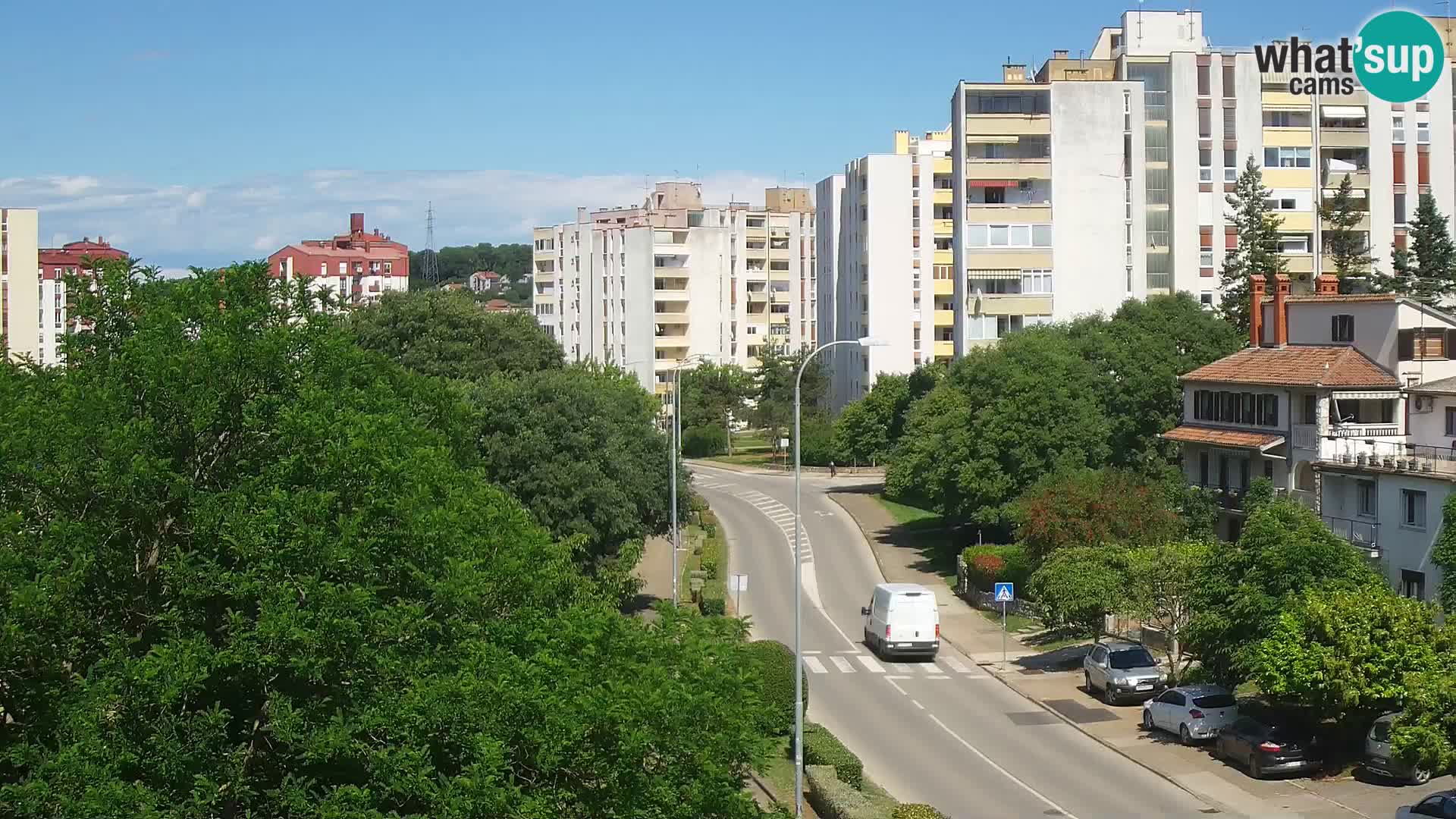 Webcam Pula – Rue Koper – Caméra en direct Istrie
