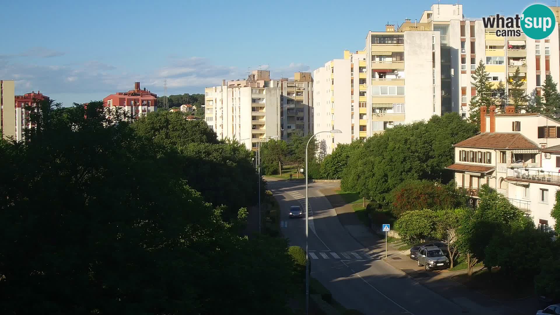 Cámara web Pula – Koper street – cámara en vivo Istria