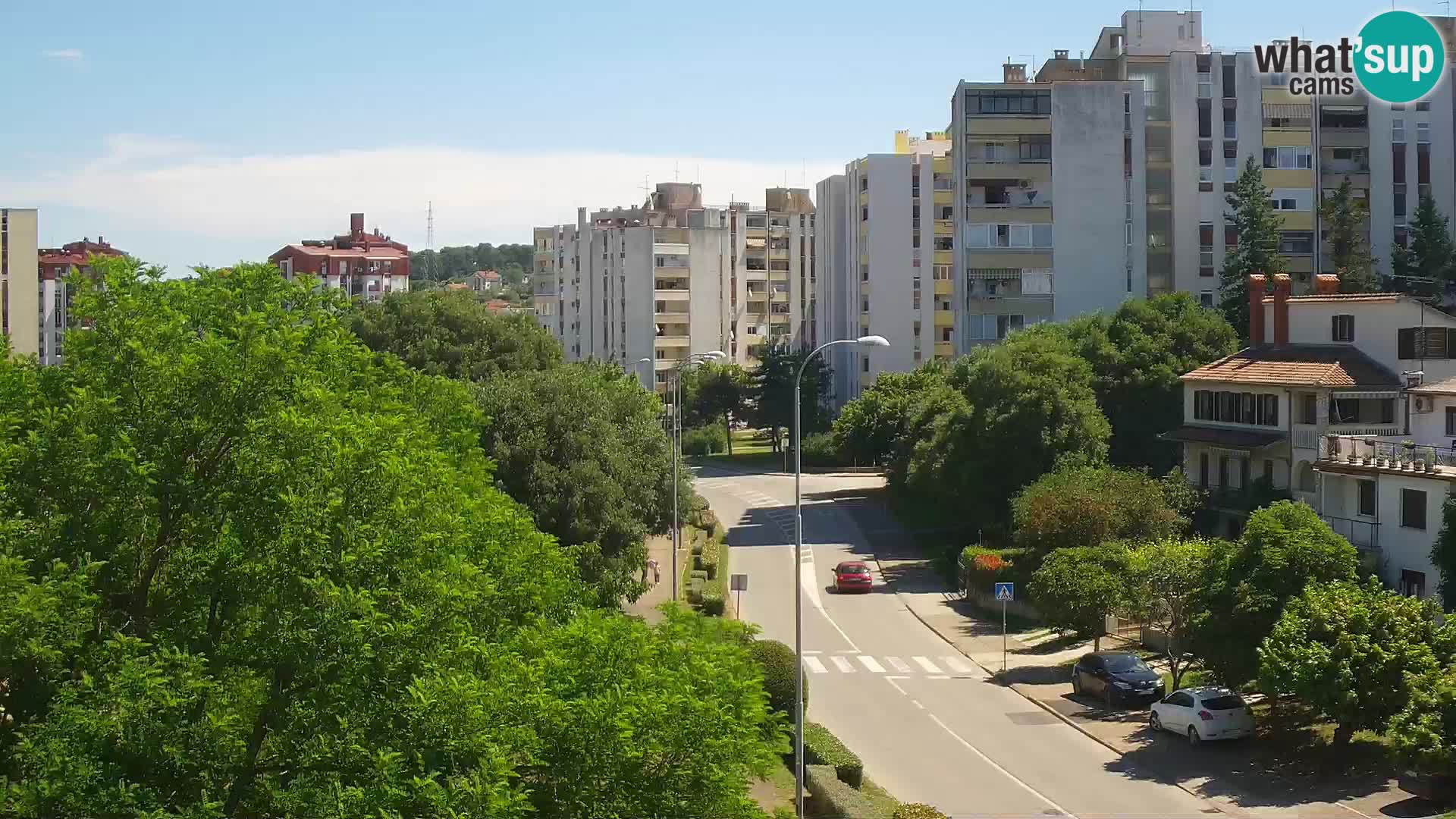Pula web kamera – Koparska ulica – kamera uživo Istra