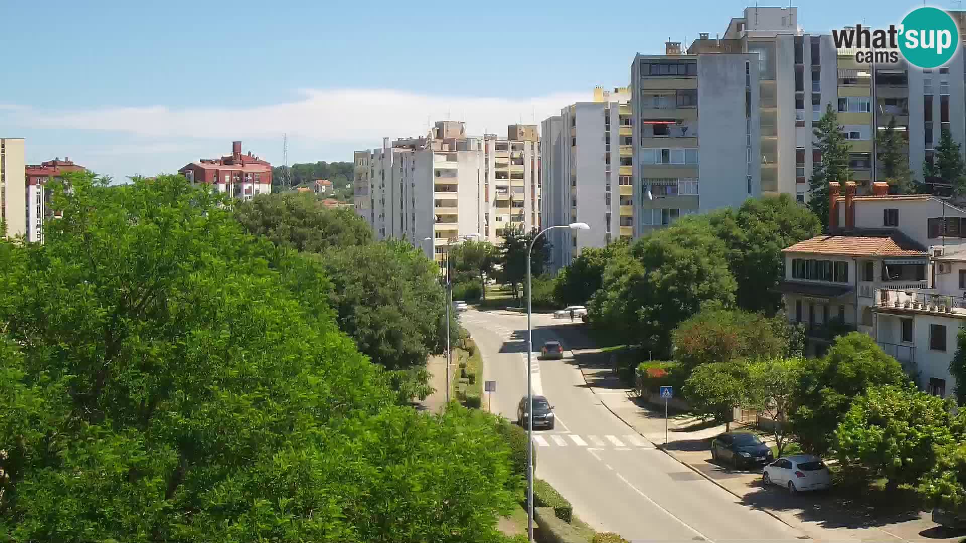 Webcam Pula – Rue Koper – Caméra en direct Istrie
