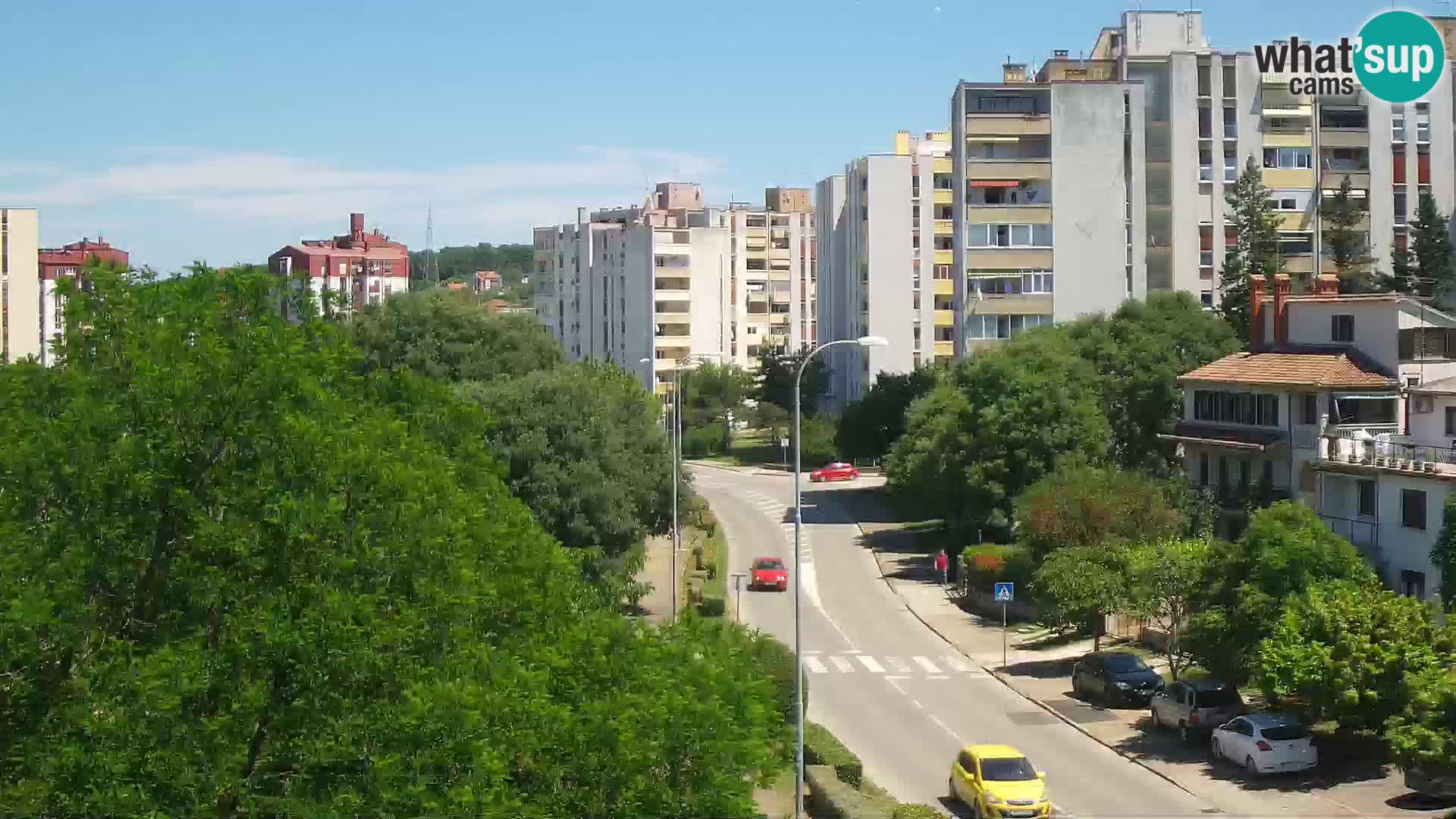 Webcam Pula – Rue Koper – Caméra en direct Istrie