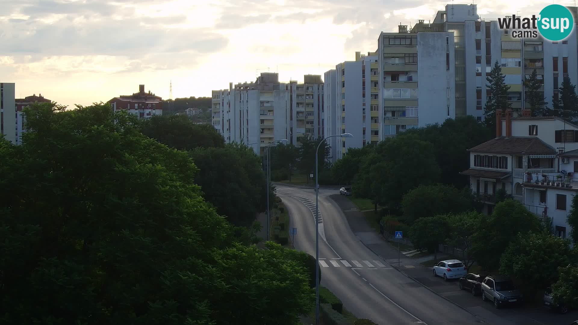 Pula spletna kamera – Koperska ulica – Istra v živo