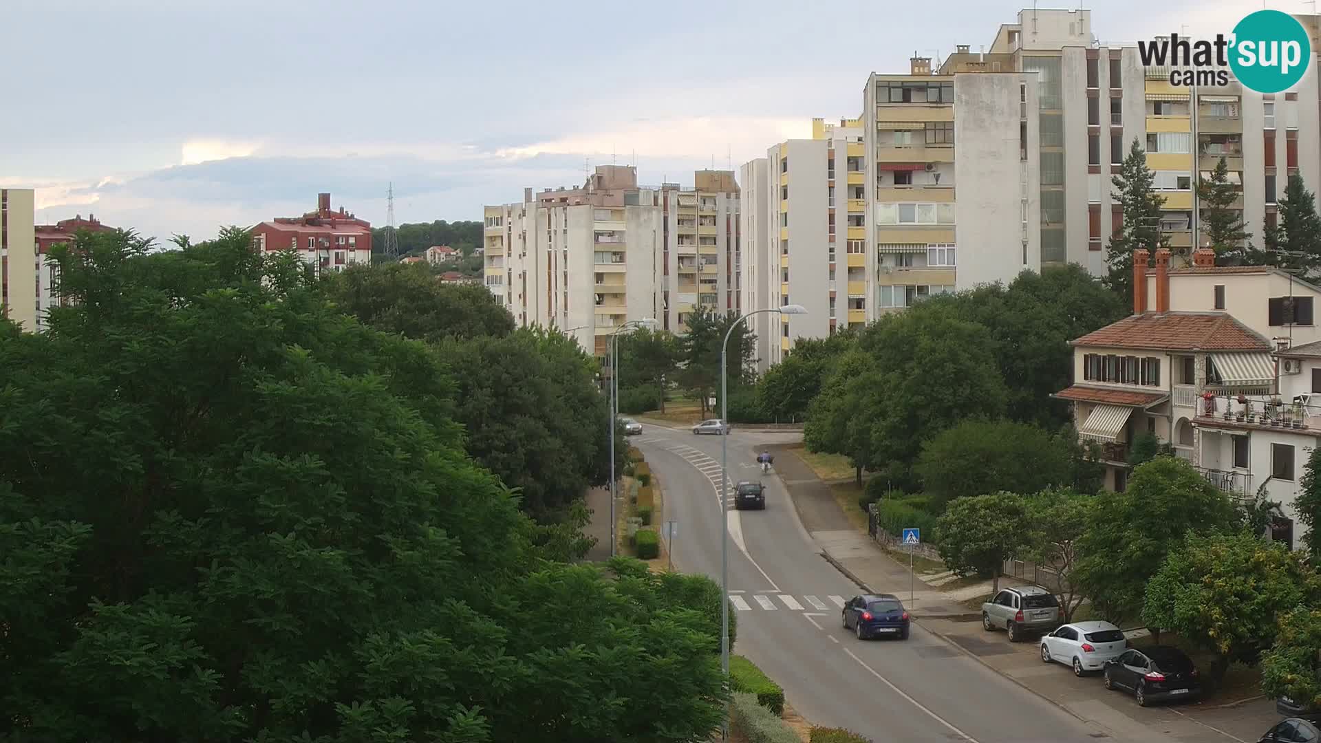 Pula web kamera – Koparska ulica – kamera uživo Istra
