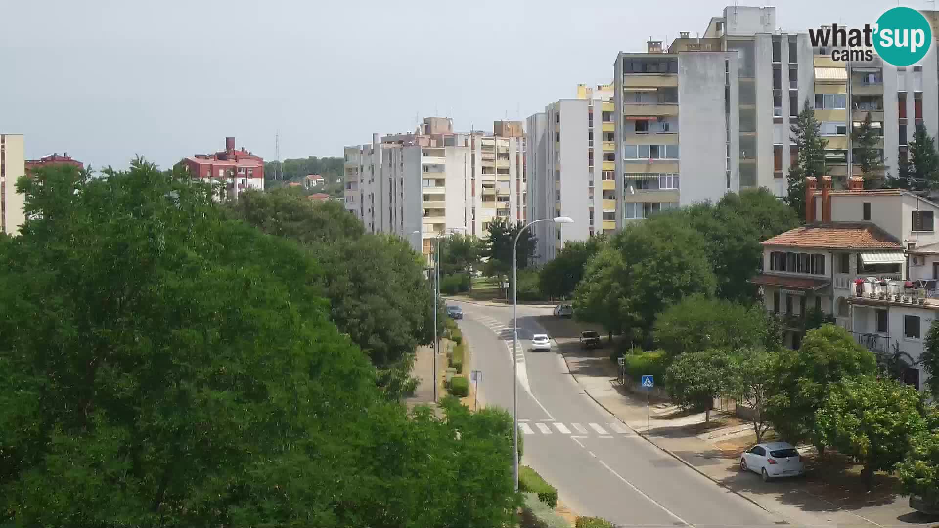 Cámara web Pula – Koper street – cámara en vivo Istria