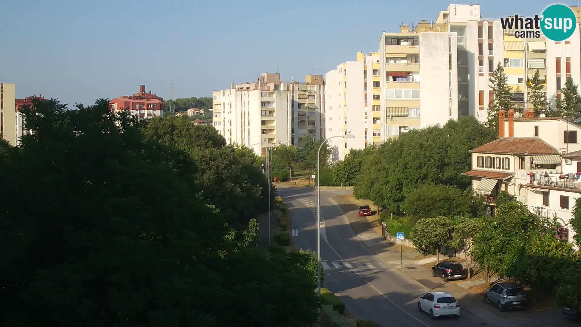 Cámara web Pula – Koper street – cámara en vivo Istria